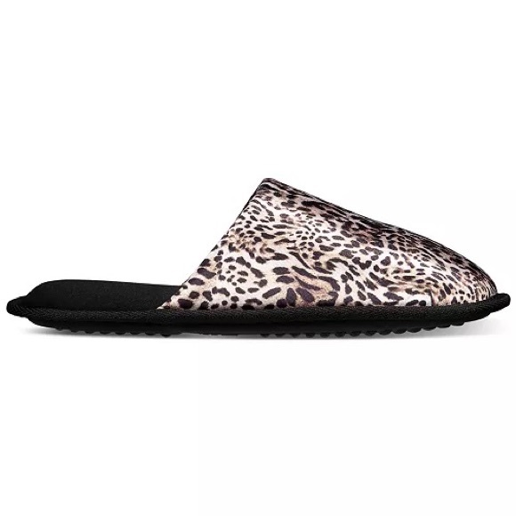 Men's Animal-Print Satin Slippers - Picture 6 of 6